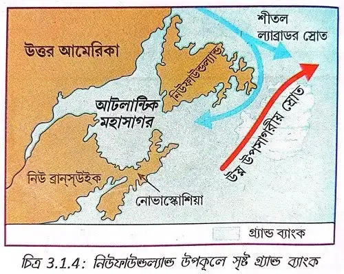 নিউফাউন্ডল্যান্ড উপকূলে সৃষ্ট গ্র্যান্ড ব্যাংক