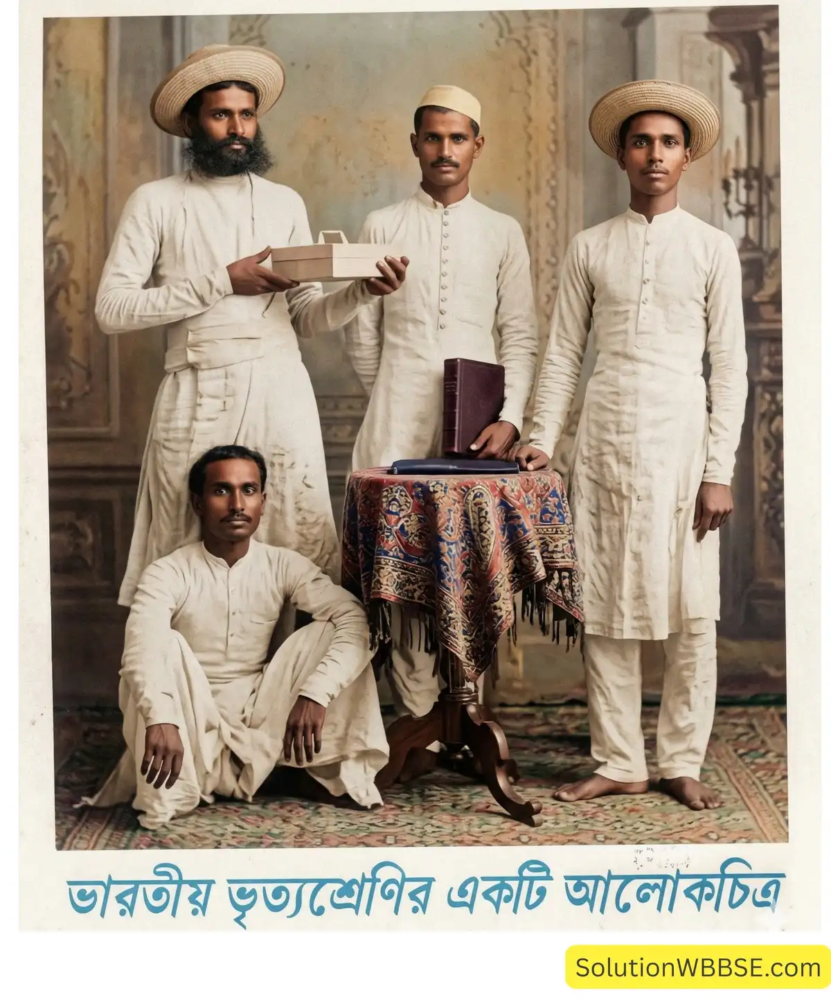 ভারতীয় ভৃত্যশ্রেণির একটি আলোচিত্র