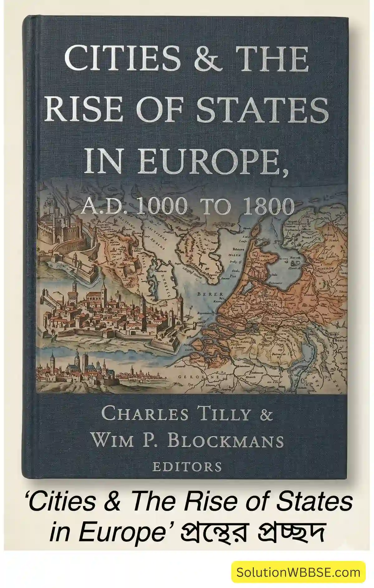 'Cities & The Rise of States in Europe' প্রন্থের প্রচ্ছদ