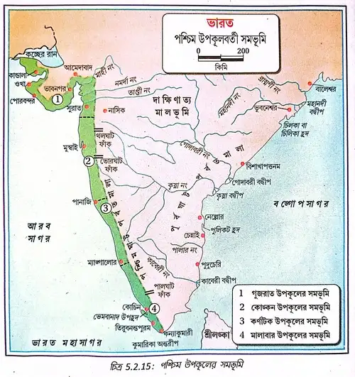 পশ্চিম উপকূলের সমভূমি