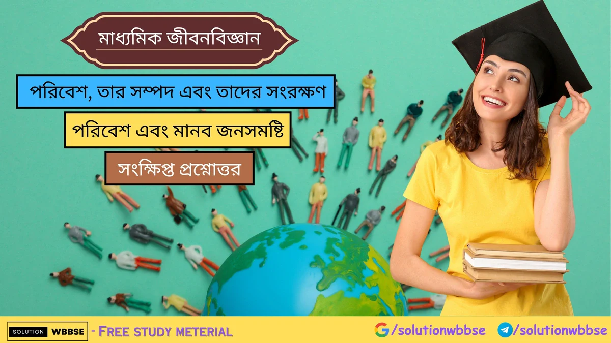 পরিবেশ এবং মানব জনসমষ্টি – সংক্ষিপ্ত প্রশ্নোত্তর