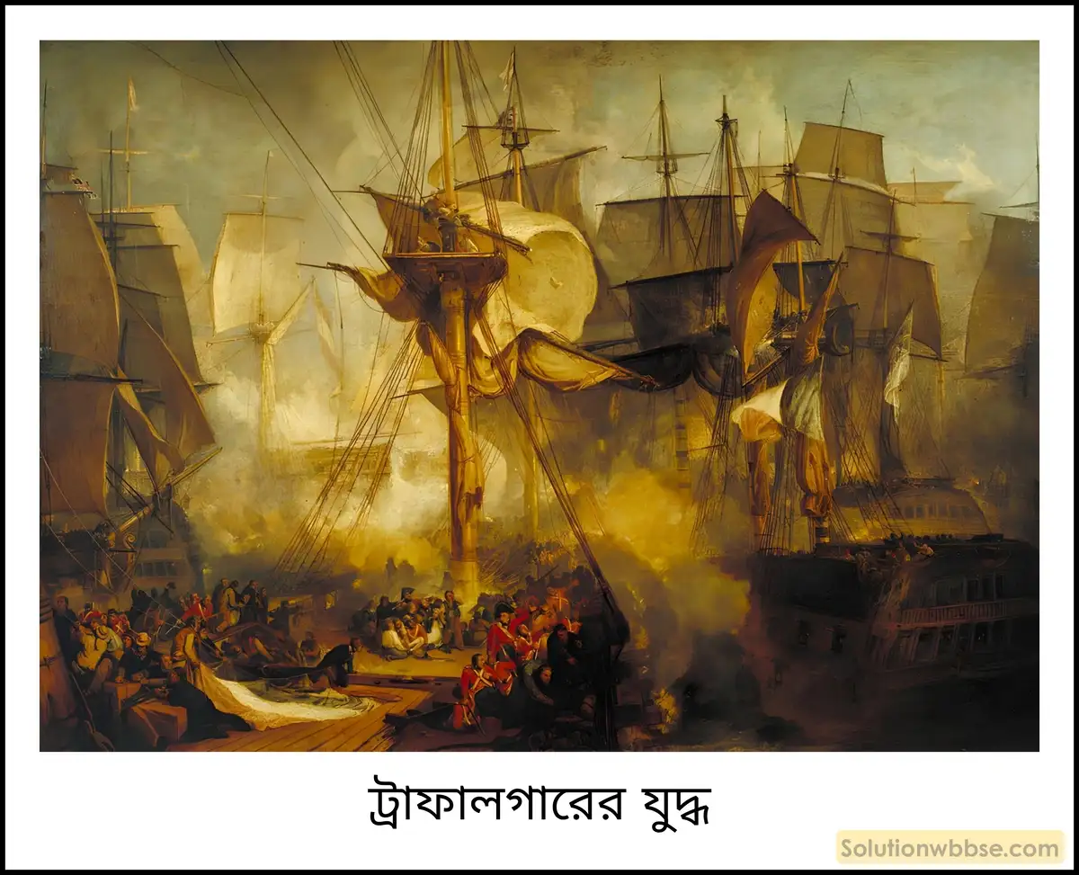 নবম শ্রেণী ইতিহাস - বিপ্লবী আদর্শ, নেপোলিয়নীয় সাম্রাজ্য ও জাতীয়তাবাদ - বিশ্লেষণমূলক প্রশ্ন ও উত্তর 3 ট্রাফালগারের যুদ্ধ (Battle of Trafalgar) সম্পর্কে টীকা লেখো।