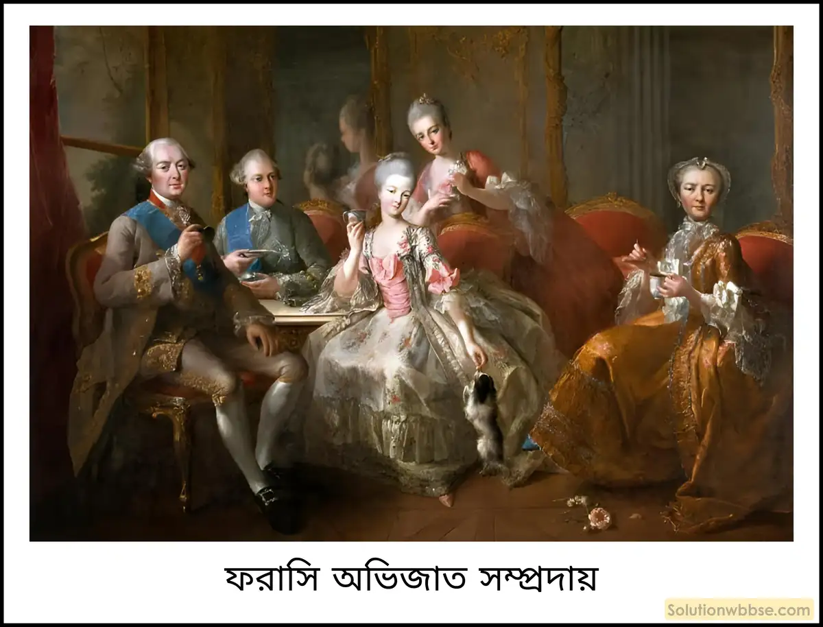 নবম শ্রেণী ইতিহাস - ফরাসি বিপ্লবের কয়েকটি দিক - বিশ্লেষণমূলক প্রশ্ন উত্তর 5 বিপ্লব পূর্ববর্তী ফরাসি সমাজে দ্বিতীয় সম্প্রদায়ভুক্ত অভিজাতদের (Nobility) সম্পর্কে আলোচনা করো।