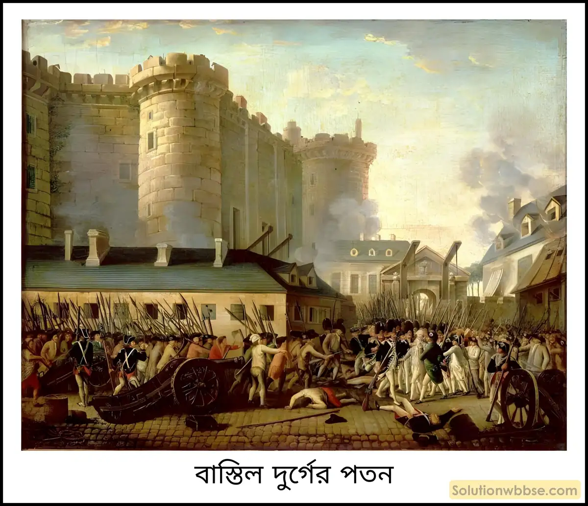 নবম শ্রেণী ইতিহাস - ফরাসি বিপ্লবের কয়েকটি দিক - বিশ্লেষণমূলক প্রশ্ন উত্তর 9 ফরাসি জনতা কেন বাস্তিল দুর্গ আক্রমণ করে?