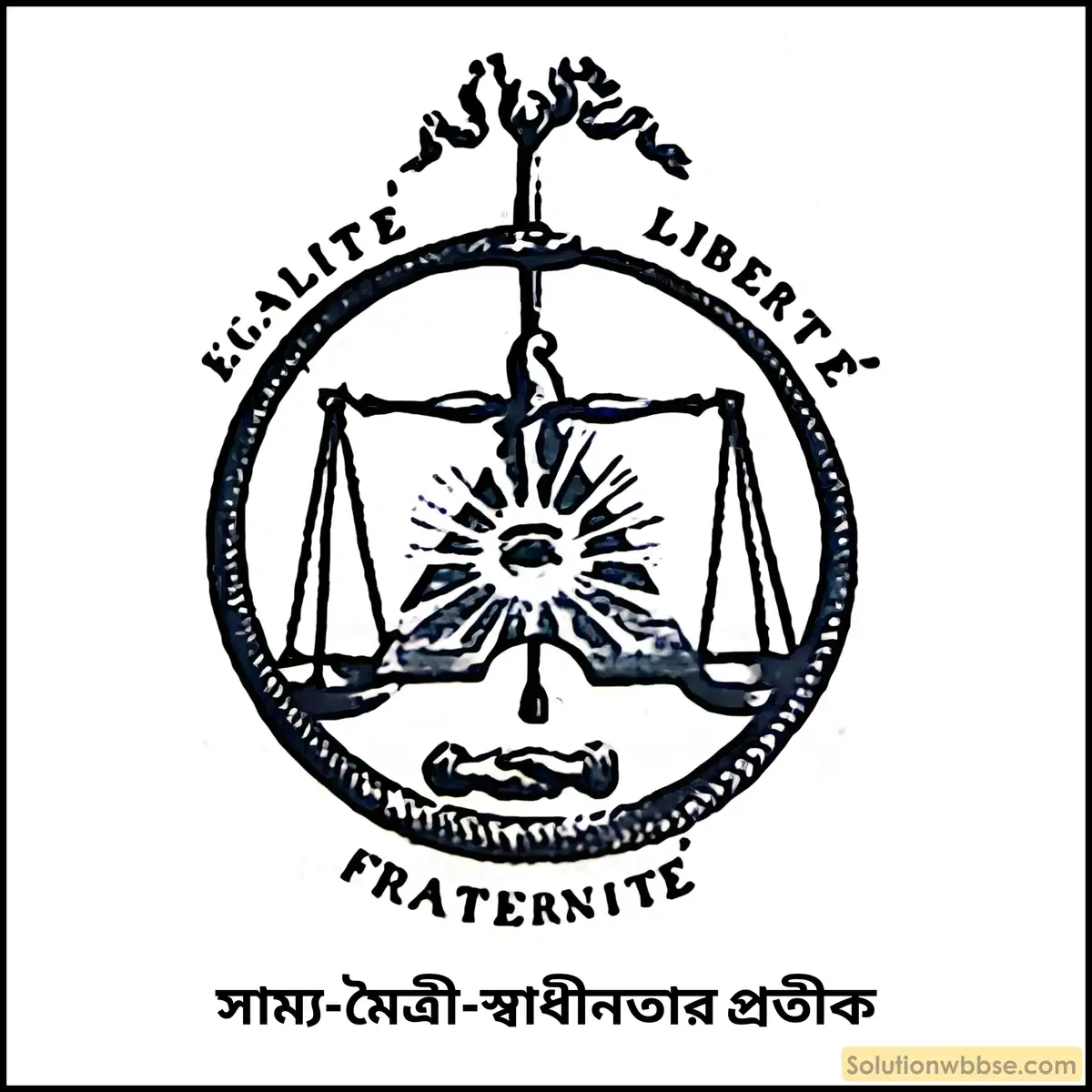 সাম্য, মৈত্রী ও স্বাধীনতা প্রতিষ্ঠায় ফরাসি সংবিধানের ভূমিকা লেখো। এই সংবিধান ফরাসিদের আশা-আকাঙ্ক্ষা পূরণে কতটা সফল হয়েছিল?