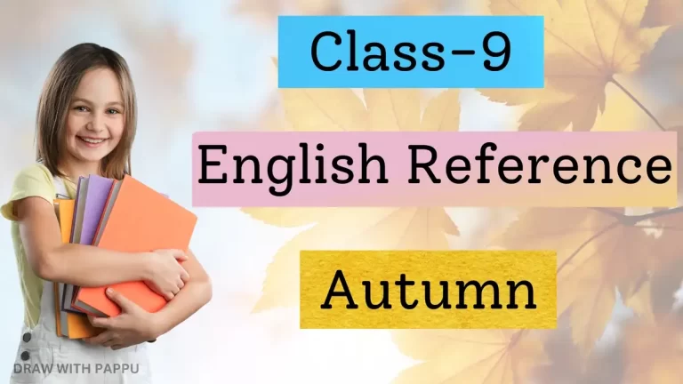English Reference – Autumn