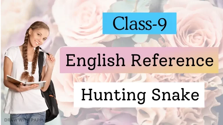 English Reference – Hunting Snake