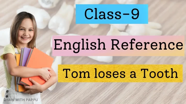 English Reference – Tom loses a Tooth