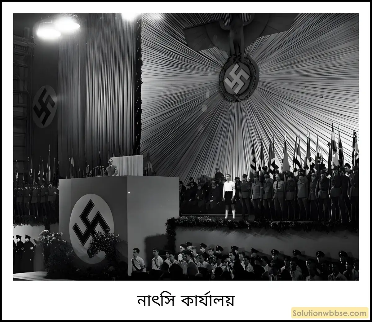 নবম শ্রেণী ইতিহাস - বিংশ শতকে ইউরোপ - বিশ্লেষণমূলক প্রশ্ন ও উত্তর 17 নাৎসি দলের (Nazi Party) সংগঠনটি কীরূপ ছিল?