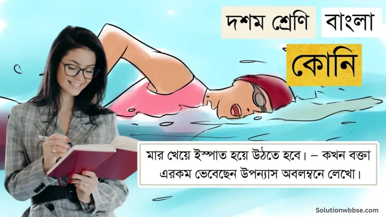 মার খেয়ে ইস্পাত হয়ে উঠতে হবে। — কখন বক্তা এরকম ভেবেছেন উপন্যাস অবলম্বনে লেখো।