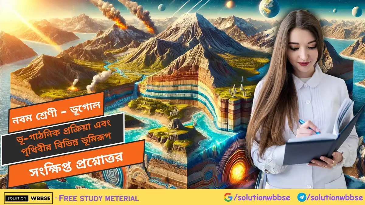 ভূ-গাঠনিক প্রক্রিয়া এবং পৃথিবীর বিভিন্ন ভূমিরূপ - সংক্ষিপ্ত প্রশ্নোত্তর