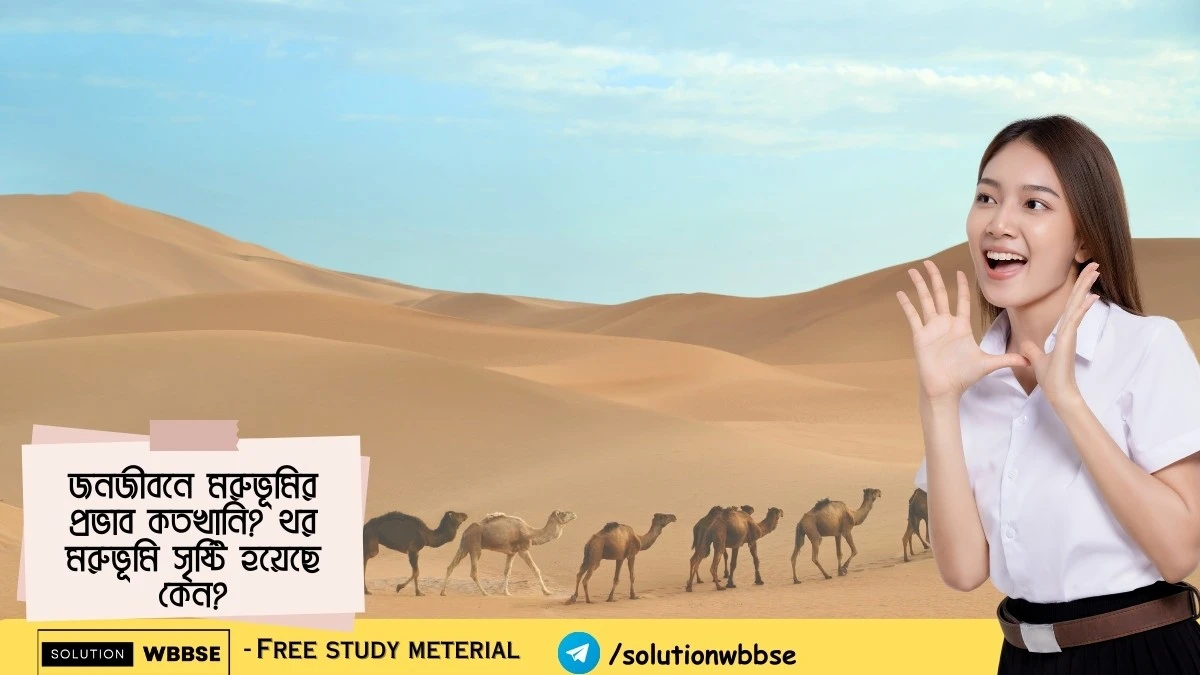 জনজীবনে মরুভূমির প্রভাব কতখানি? থর মরুভূমি সৃষ্টি হয়েছে কেন? 1 জনজীবনে মরুভূমির প্রভাব কতখানি? থর মরুভূমি সৃষ্টি হয়েছে কেন?