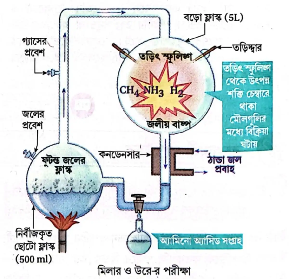 মিলার ও উরে-র পরীক্ষা