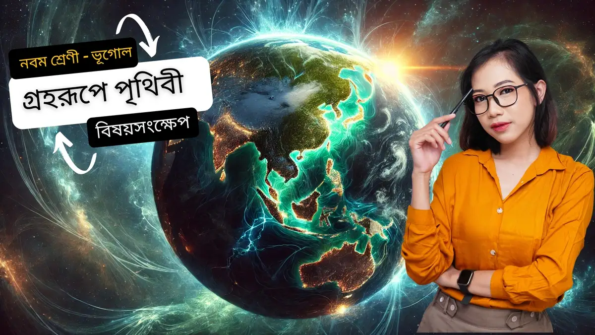 নবম শ্রেণী - ভূগোল - গ্রহরূপে পৃথিবী - বিষয়সংক্ষেপ
