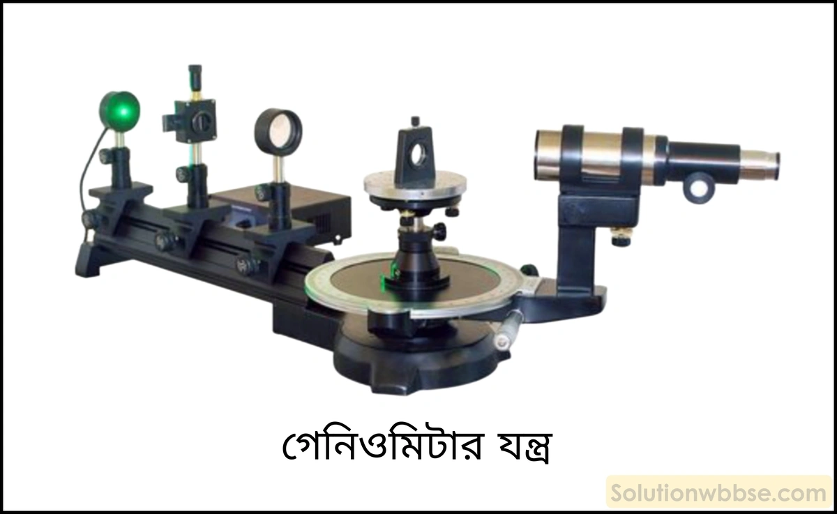 নবম শ্রেণী - ভৌতবিজ্ঞান - পদার্থ : গঠন ও ধর্ম - পৃষ্ঠটান - প্রশ্ন ও উত্তর 14 তরলের পৃষ্ঠটান গেনিওমিটার যন্ত্রের সাহায্যে মাপা যায়।