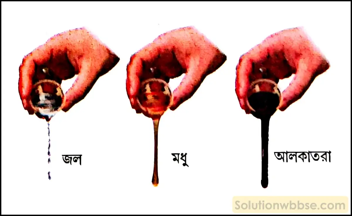 নবম শ্রেণী - ভৌতবিজ্ঞান - পদার্থ : গঠন ও ধর্ম - সান্দ্রতা - প্রশ্ন ও উত্তর 6 বিভিন্ন তরলের সান্দ্রতা বিভিন্ন হয় - একটি সহজ পরীক্ষার সাহায্যে প্রমাণ করো।