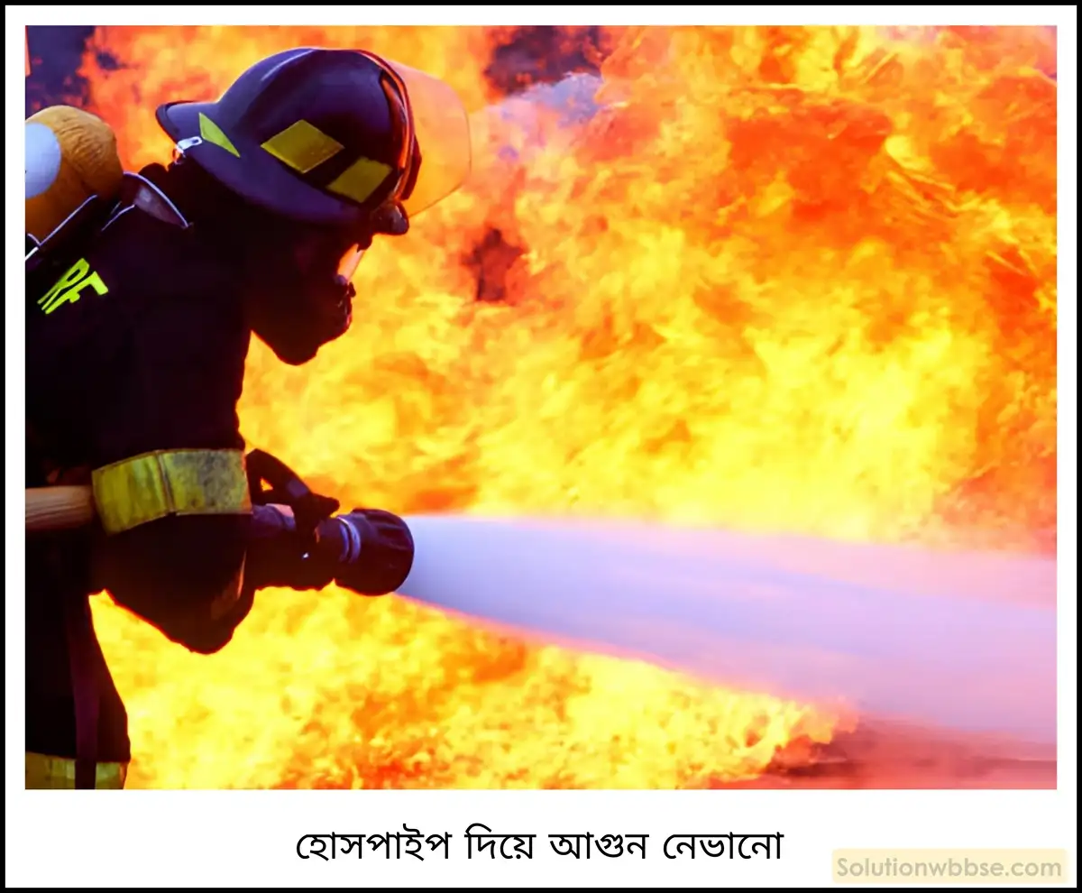 নবম শ্রেণী - ভৌতবিজ্ঞান - পদার্থ : গঠন ও ধর্ম - সান্দ্রতা - প্রশ্ন ও উত্তর 13 আগুন নেভানোর জন্য দমকল কর্মীরা যে জলের পাইপ ব্যবহার করেন তার মুখে পিতলের শঙ্কু লাগানো থাকে কেন?