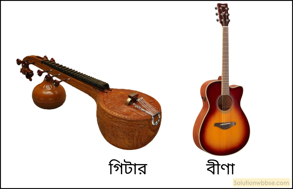 নবম শ্রেণী - ভৌতবিজ্ঞান - শব্দ - শব্দের উৎস : কম্পন - প্রশ্ন ও উত্তর 8 বিভিন্ন বাদ্যযন্ত্রে কীভাবে শব্দের উৎপত্তি হয়?