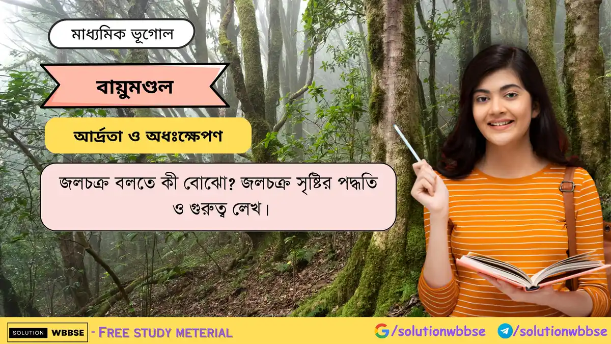 জলচক্র বলতে কী বোঝো? জলচক্র সৃষ্টির পদ্ধতি ও গুরুত্ব 1 জলচক্র বলতে কী বোঝো জলচক্র সৃষ্টির পদ্ধতি ও গুরুত্ব লেখ -