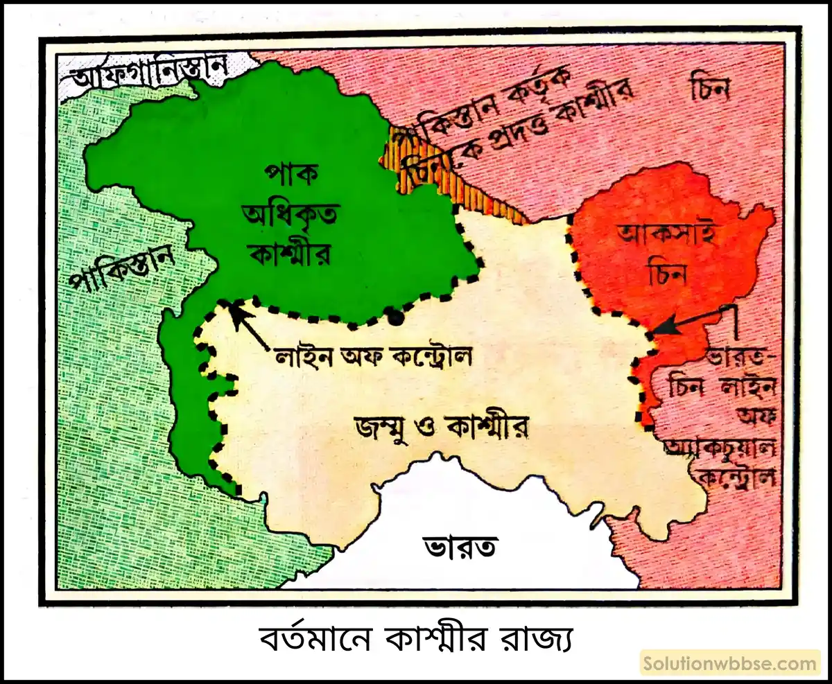 মাধ্যমিক ইতিহাস - উত্তর-ঔপনিবেশিক ভারত: বিশ শতকের দ্বিতীয় পর্ব (1947-1964) - বিষয়সংক্ষেপ 2 বর্তমানে কাশ্মীর রাজ্য