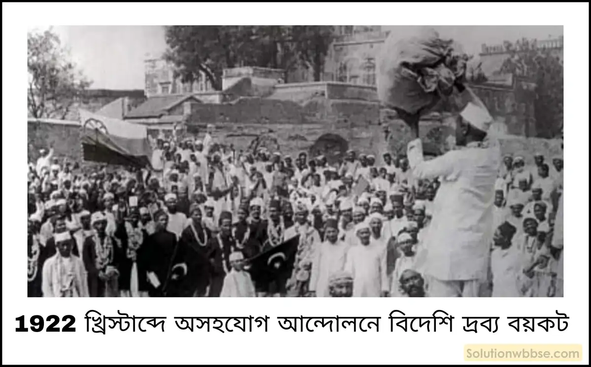 অসহযোগ আন্দোলনের কর্মসূচি কী ছিল?