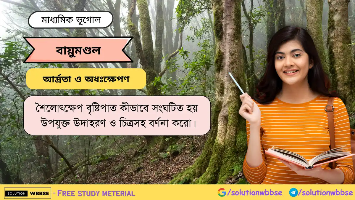 শৈলোৎক্ষেপ বৃষ্টিপাত কীভাবে সংঘটিত হয় -