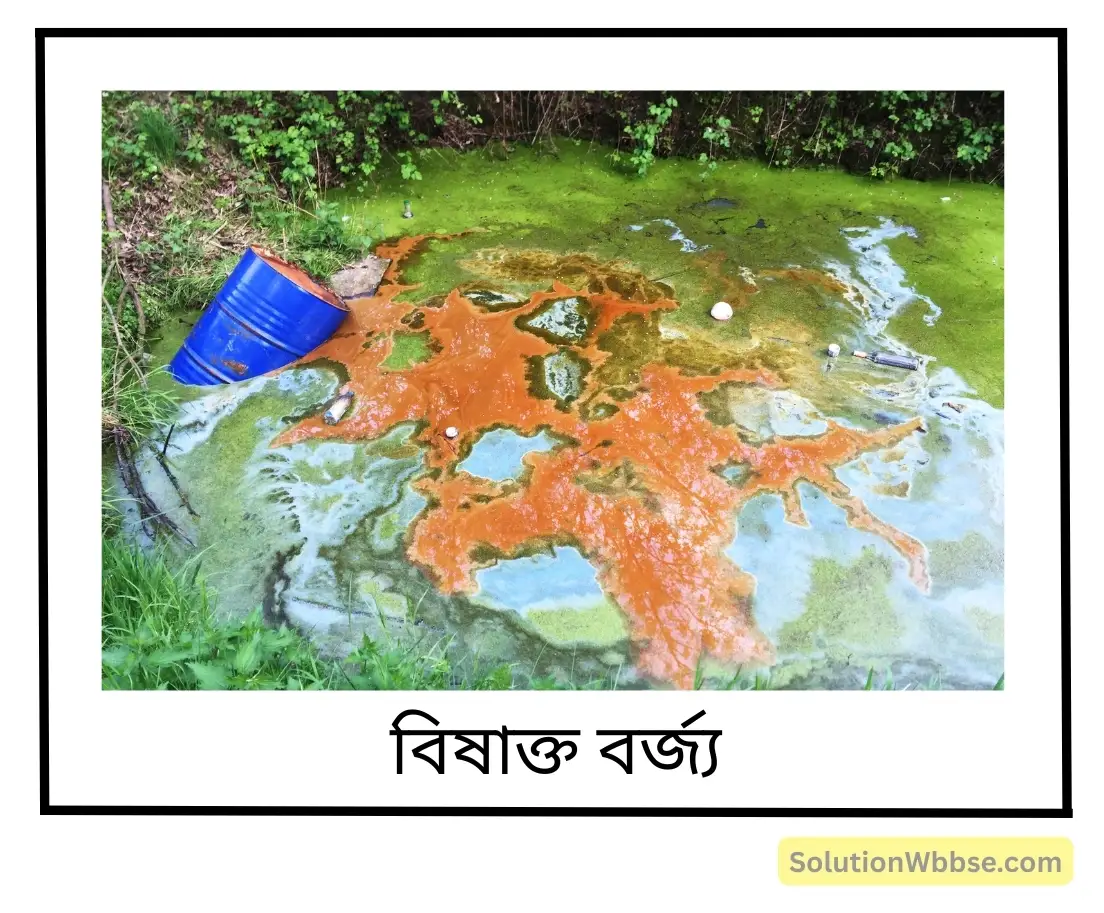 প্রকৃতির সঙ্গে বর্জ্য পদার্থের প্রতিক্রিয়ার ভিত্তিতে এবং বিষক্রিয়ার ভিত্তিতে বর্জ্য পদার্থের শ্রেণিবিভাগ করে আলোচনা করো। 2 বিষাক্ত বর্জ্য পদার্থ