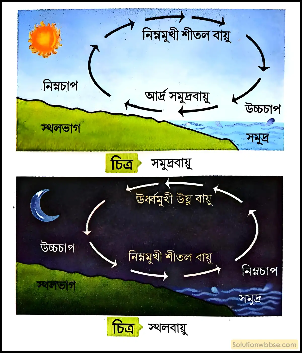 সমুদ্রবায়ু ও স্থলবায়ু কী? সমুদ্রবায়ু ও স্থলবায়ুর মধ্যে পার্থক্য 2 সমুদ্রবায়ু ও স্থলবায়ু বলতে কী বোঝো?