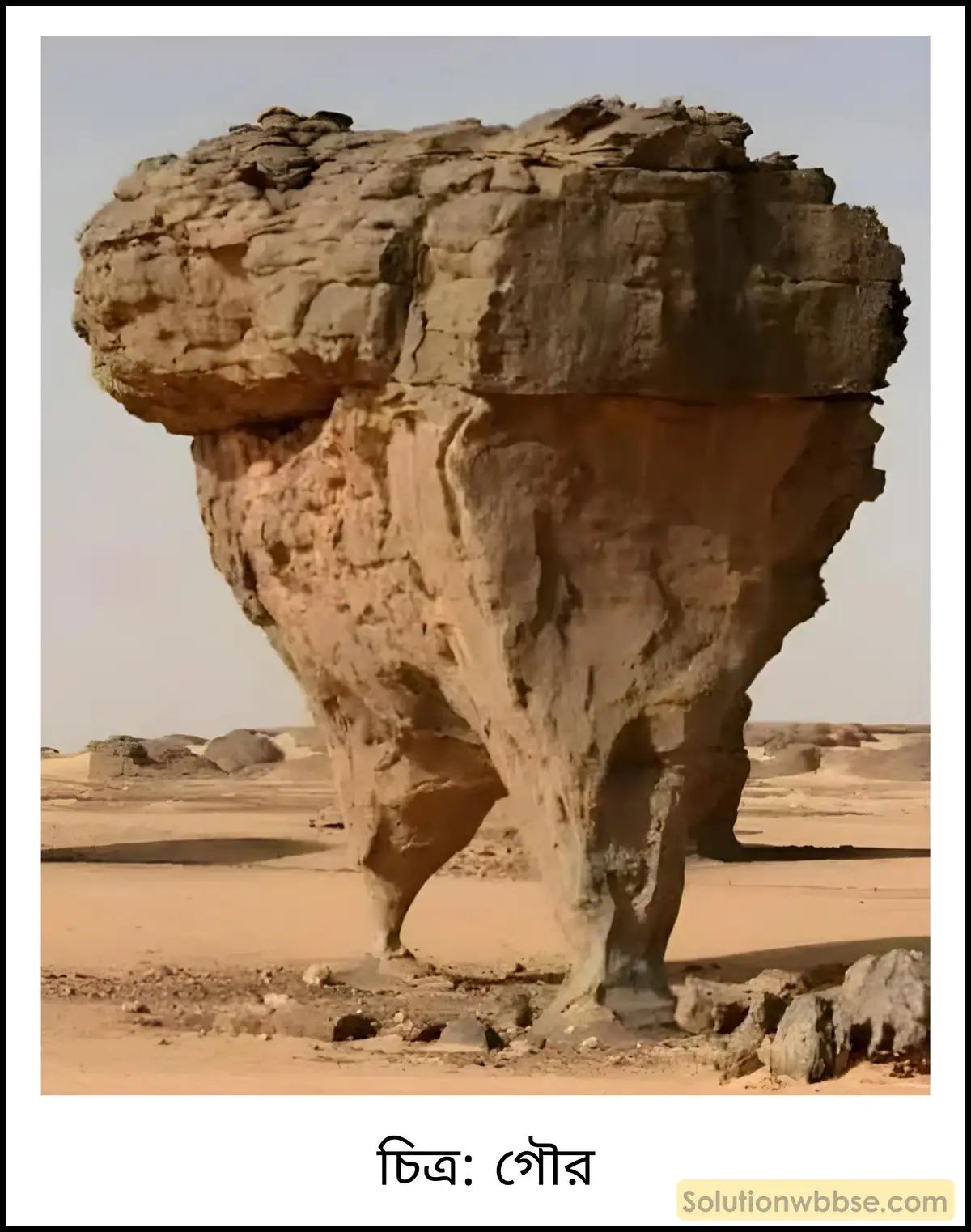 মাধ্যমিক ভূগোল - বহির্জাত প্রক্রিয়া ও তাদের দ্বারা সৃষ্ট ভূমিরূপ - বায়ুর বিভিন্ন কাজ দ্বারা সৃষ্ট ভূমিরূপ - দীর্ঘধর্মী প্রশ্ন ও উত্তর 3 গৌর