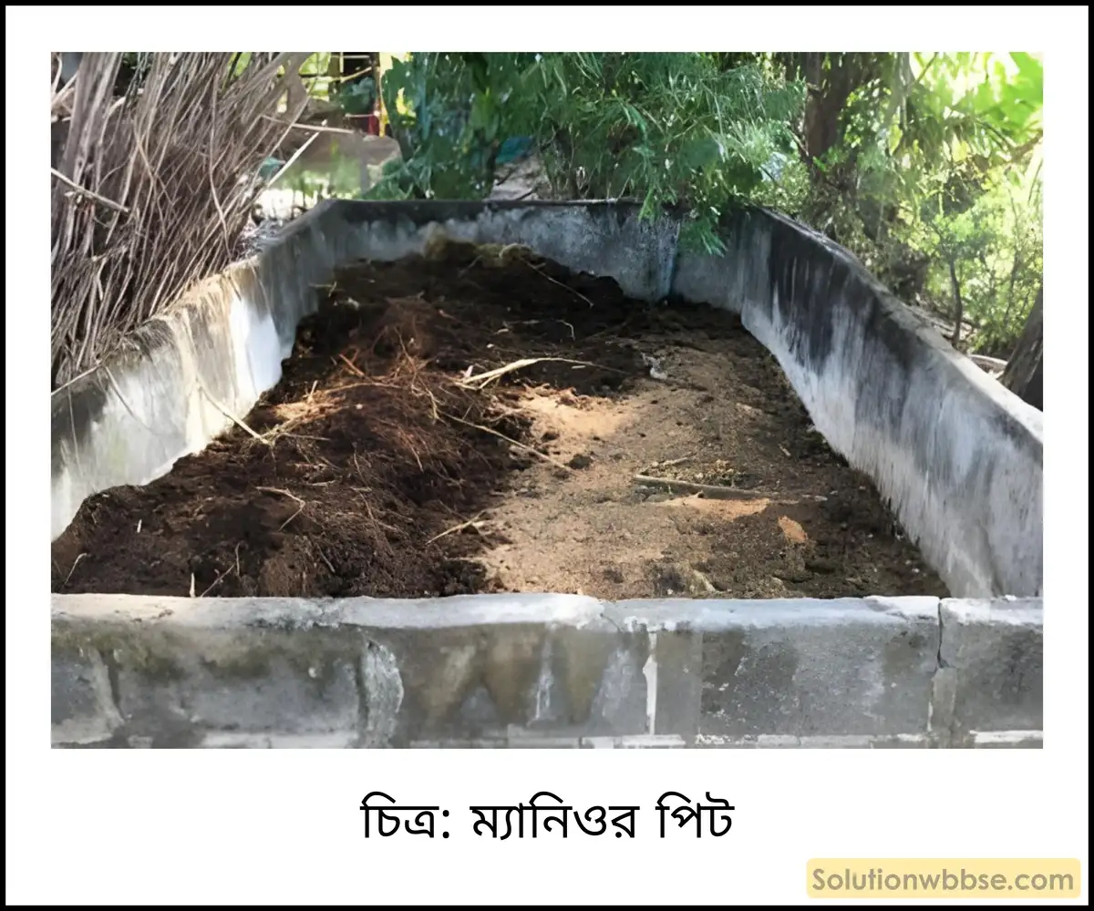 মাধ্যমিক ভূগোল - বর্জ্য ব্যবস্থাপনা - ব্যাখ্যামূলক প্রশ্ন ও উত্তর 6 ম্যানিওর পিট