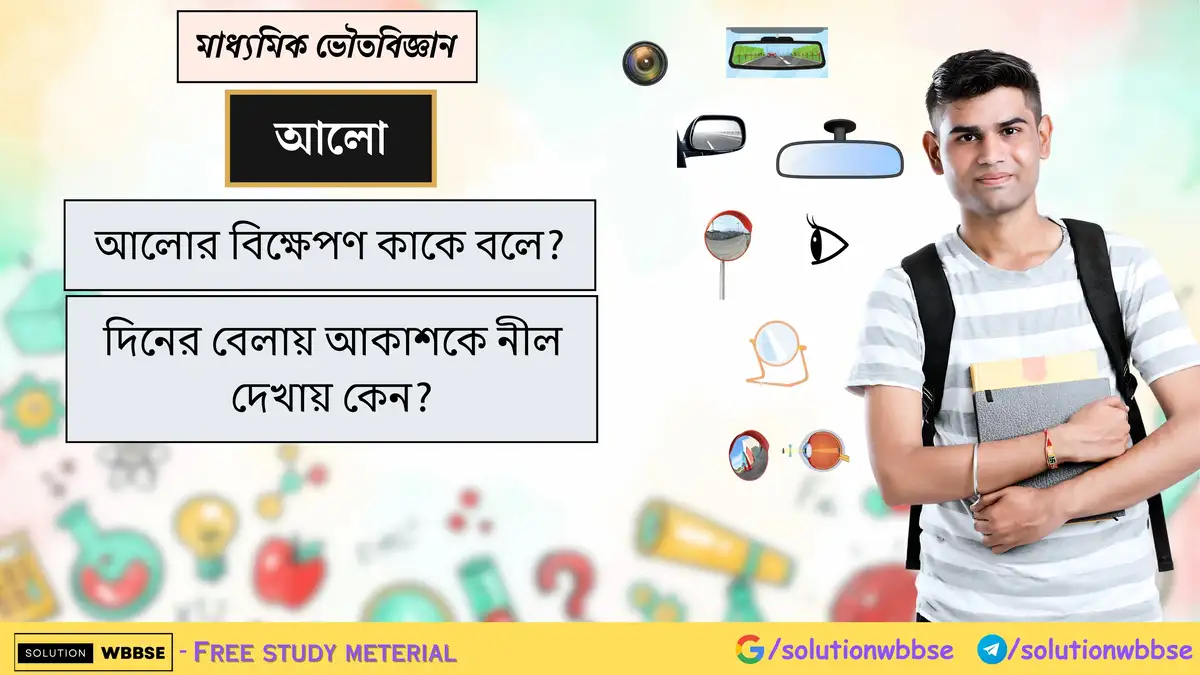 আলোর বিক্ষেপণ কাকে বলে? দিনের বেলায় আকাশকে নীল দেখায় কেন?