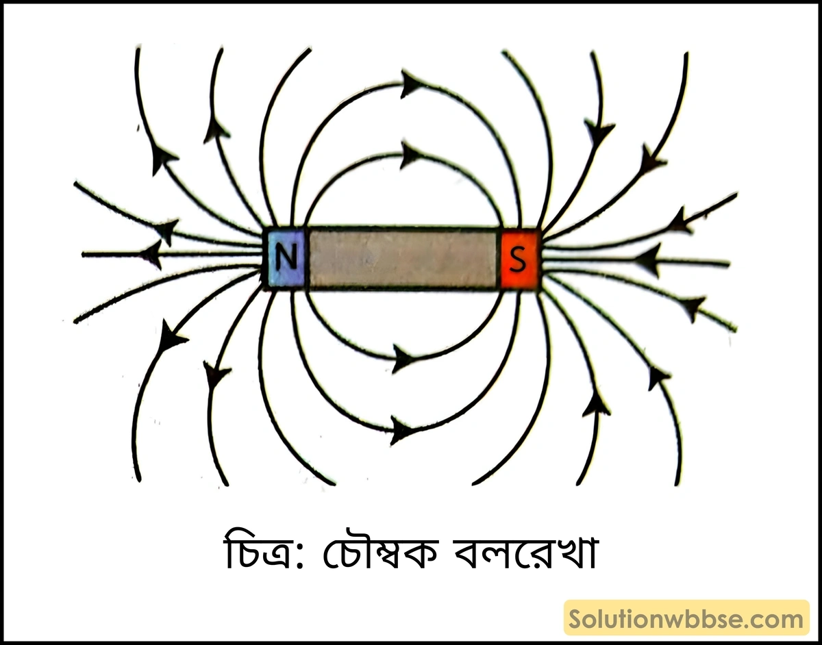চৌম্বক বলরেখা কী? এর বৈশিষ্ট্য লেখো। 2 চৌম্বক বলরেখা