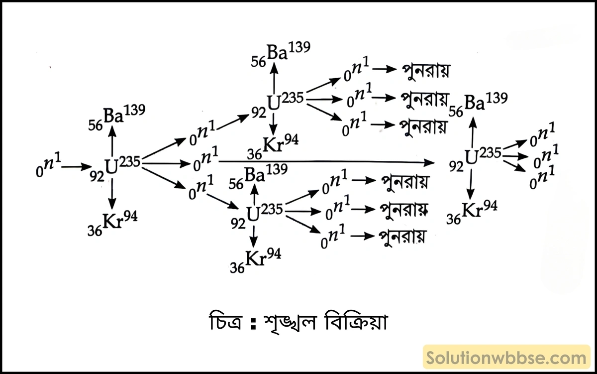 শৃঙ্খল বিক্রিয়া কাকে বলে? একটি উদাহরণের সাহায্যে ব্যাখ্যা করো। 2 শৃঙ্খল বিক্রিয়া