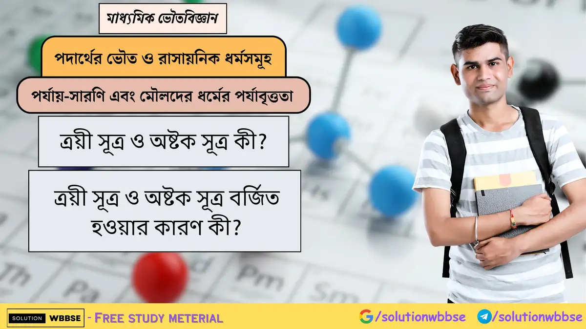 ত্রয়ী সূত্র ও অষ্টক সূত্র কী? ত্রয়ী সূত্র ও অষ্টক সূত্র বর্জিত হওয়ার কারণ কী?
