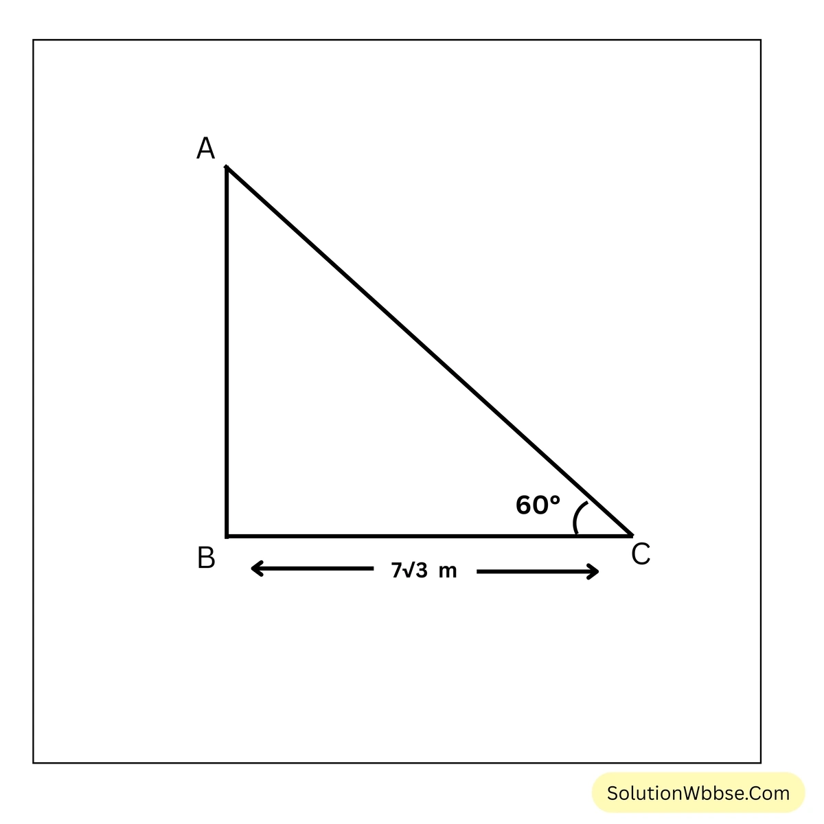 ত্রিকোণমিতিক অনুপাতের প্রয়োগ - উচ্চতা ও দূরত্ব - মাধ্যমিক গণিত