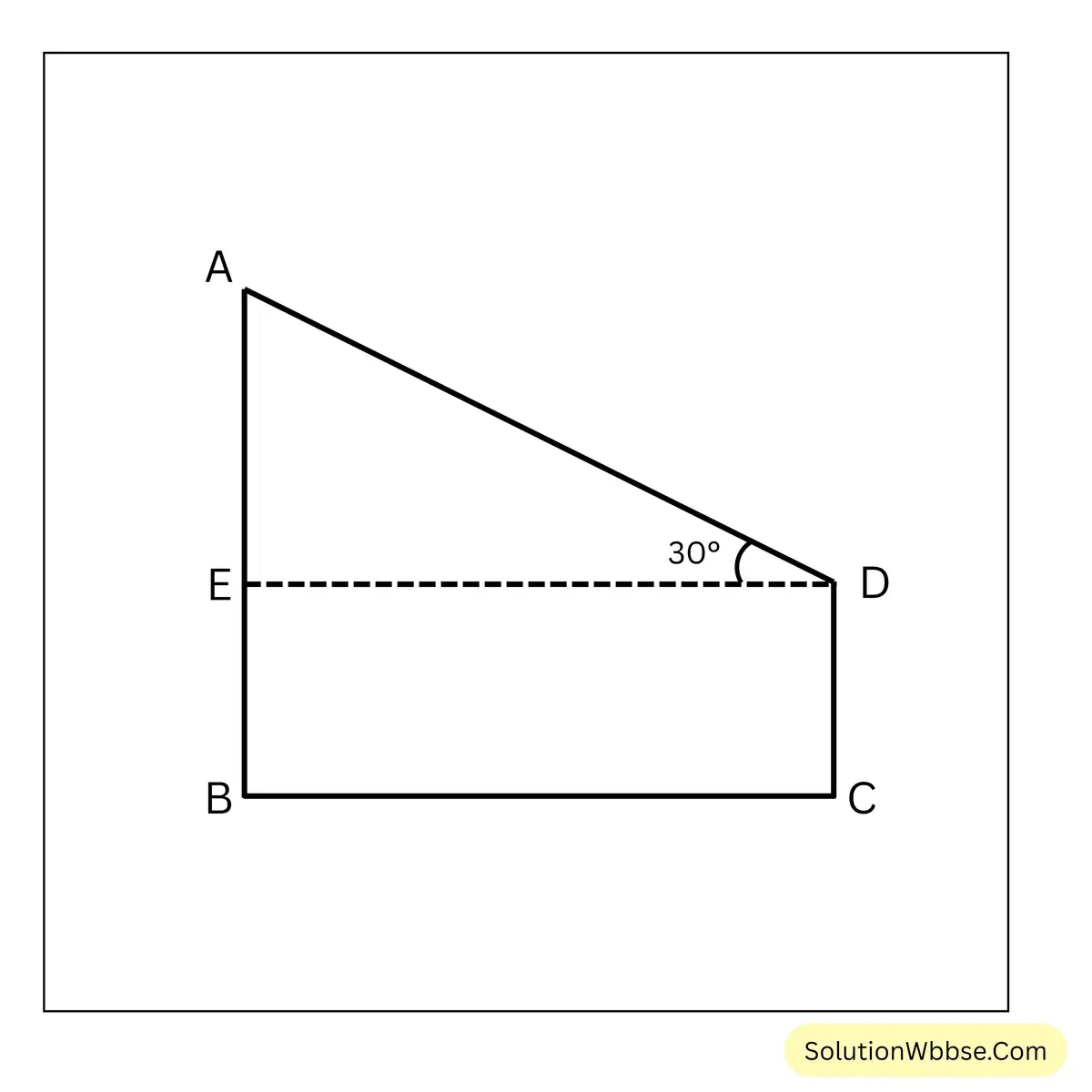 ত্রিকোণমিতিক অনুপাতের প্রয়োগ - উচ্চতা ও দূরত্ব - মাধ্যমিক গণিত