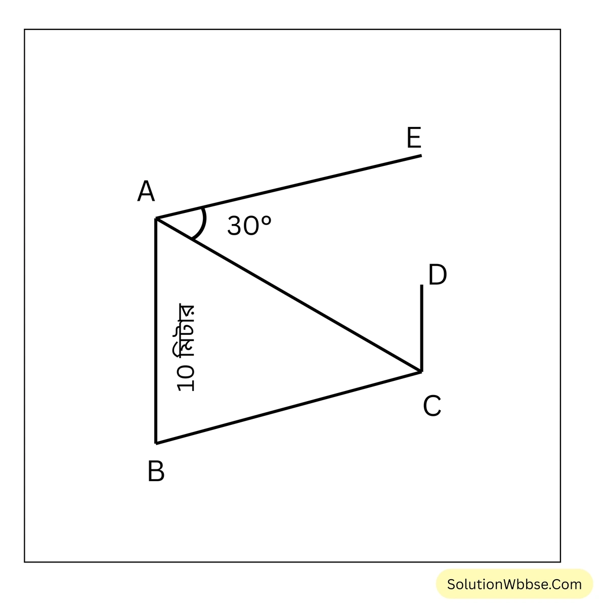 ত্রিকোণমিতিক অনুপাতের প্রয়োগ-উচ্চতা ও দূরত্ব-মাধ্যমিক গণিত (দশম শ্রেণী)