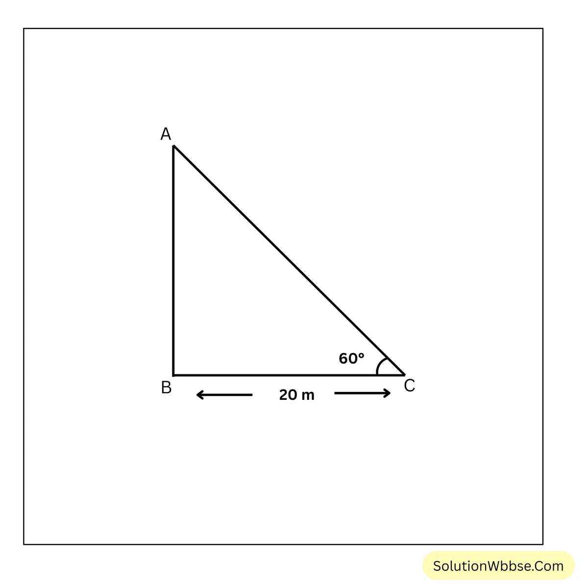 ত্রিকোণমিতিক অনুপাতের প্রয়োগ - উচ্চতা ও দূরত্ব - মাধ্যমিক গণিত
