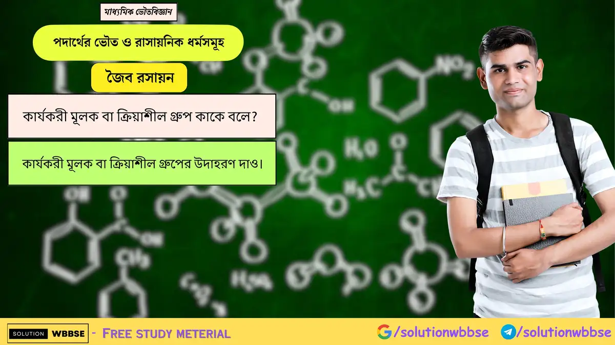 কার্যকরী মূলক বা ক্রিয়াশীল গ্রুপ কাকে বলে? কার্যকরী মূলক বা ক্রিয়াশীল গ্রুপের উদাহরণ দাও।