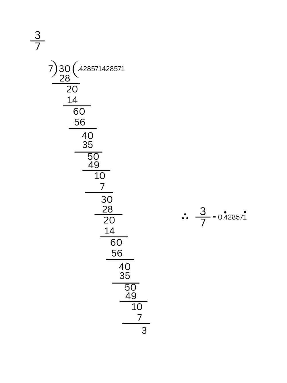 6. 3/7 ও 1/11 এর মধ্যে 2 টি ভিন্ন অমূলদ সংখ্যা লিখি।