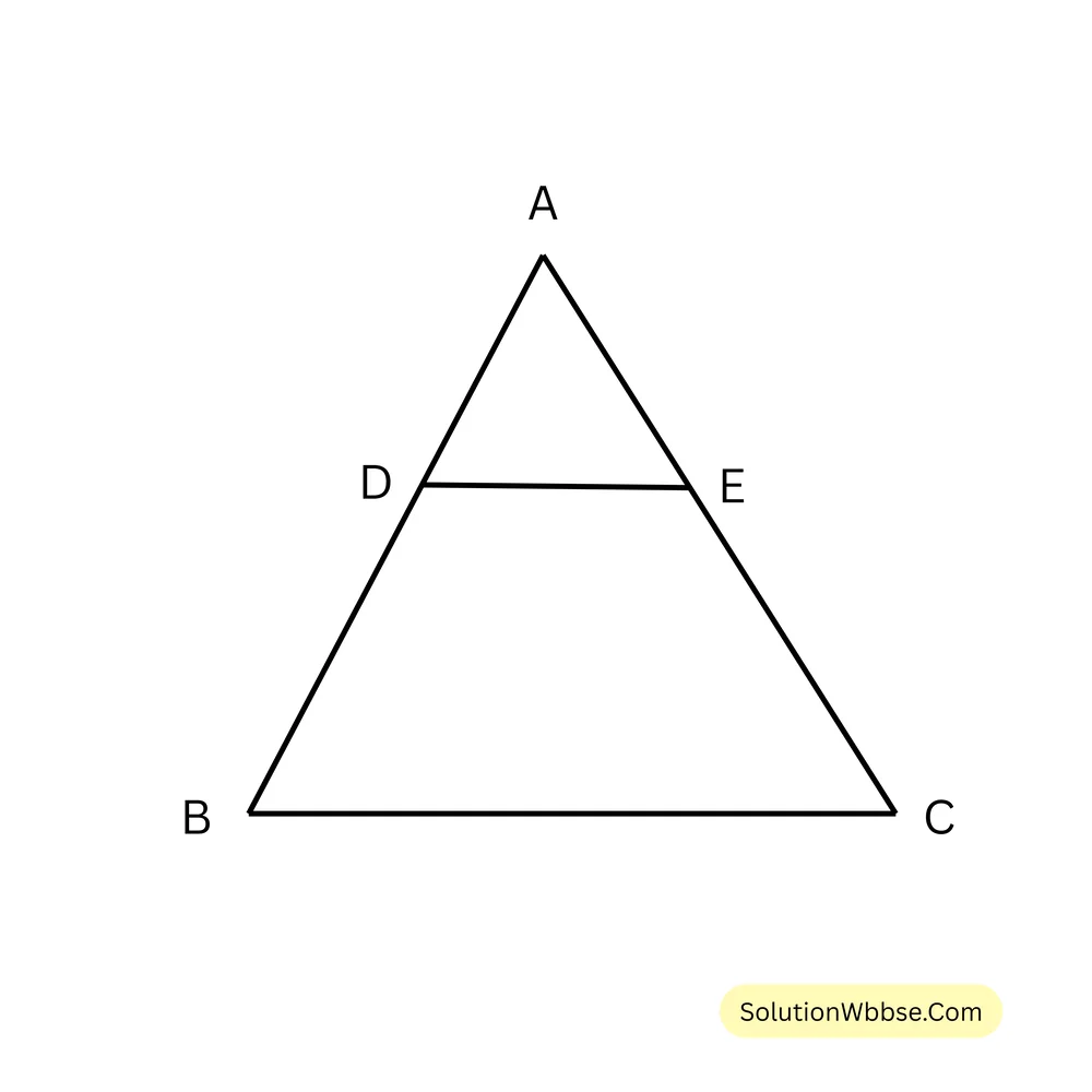 angle ADE = \angle ACB
