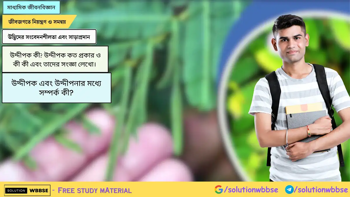 Home 2 উদ্দীপক কী? উদ্দীপক কত প্রকার ও কী কী এবং তাদের সংজ্ঞা লেখো। উদ্দীপক এবং উদ্দীপনার মধ্যে সম্পর্ক কী?