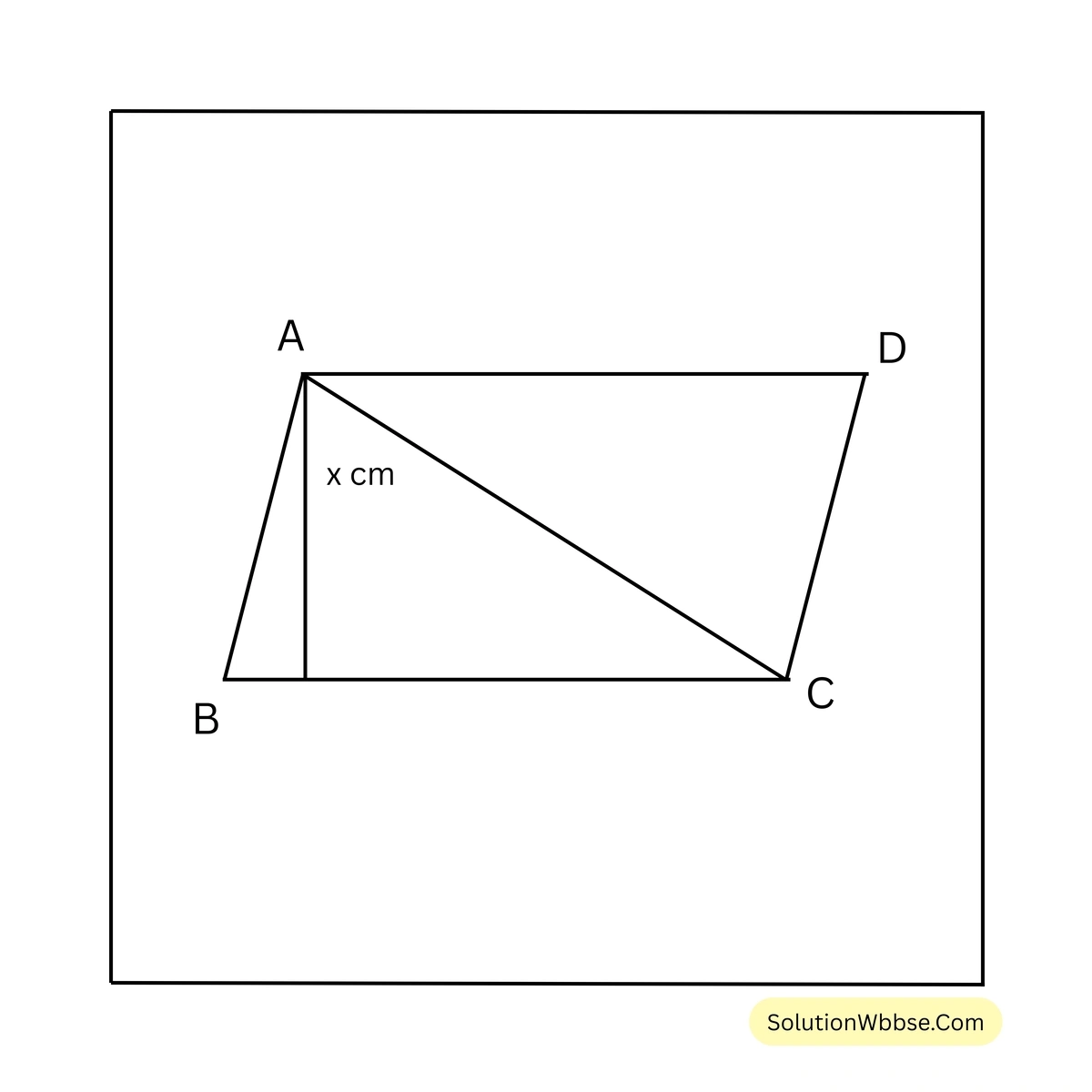 নবম শ্রেণী - গণিত - ত্রিভুজ ও চতুর্ভুজের পরিসীমা ও ক্ষেত্রফল - কষে দেখি 15.3 3 ত্রিভুজ ও চতুর্ভুজের পরিসীমা ও ক্ষেত্রফল-গণিত-নবম শ্রেণী