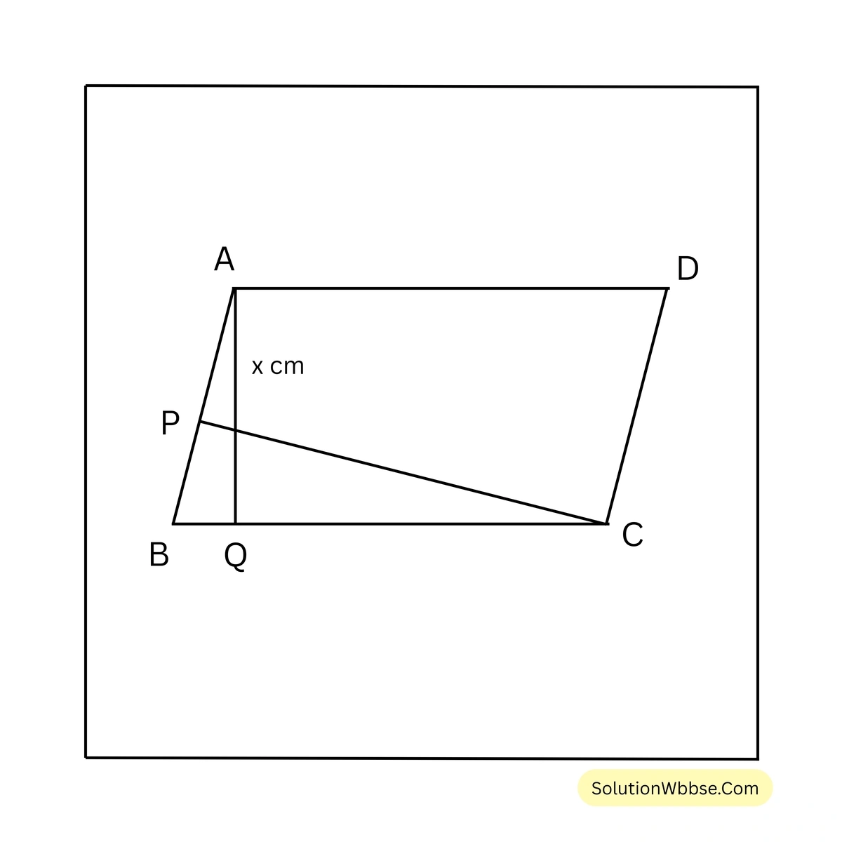 নবম শ্রেণী - গণিত - ত্রিভুজ ও চতুর্ভুজের পরিসীমা ও ক্ষেত্রফল - কষে দেখি 15.3 4 ত্রিভুজ ও চতুর্ভুজের পরিসীমা ও ক্ষেত্রফল-গণিত-নবম শ্রেণী