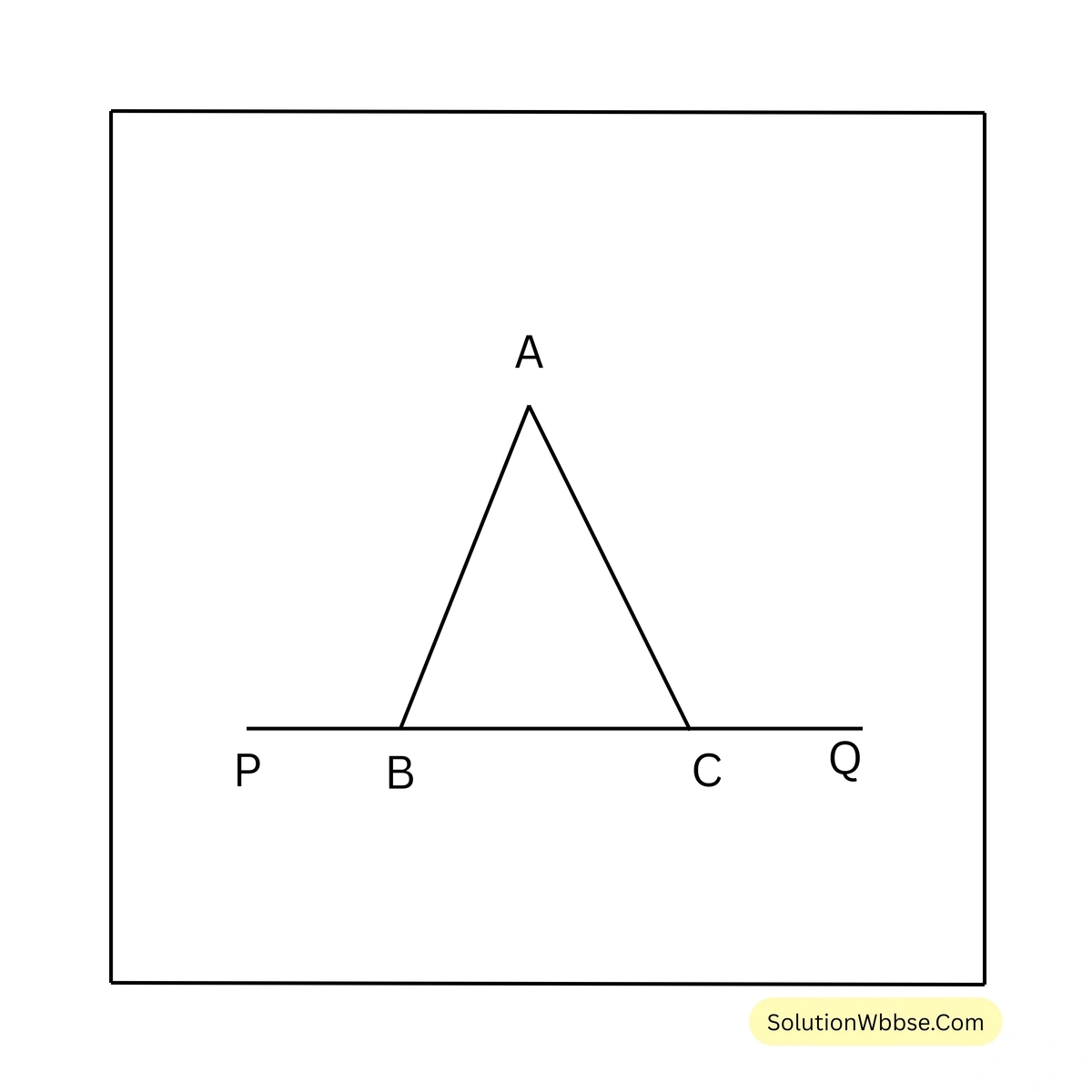 কোণ ও বাহুর মধ্যে সম্পর্কের যাচাই-অষ্টম শ্রেণী-গণিত