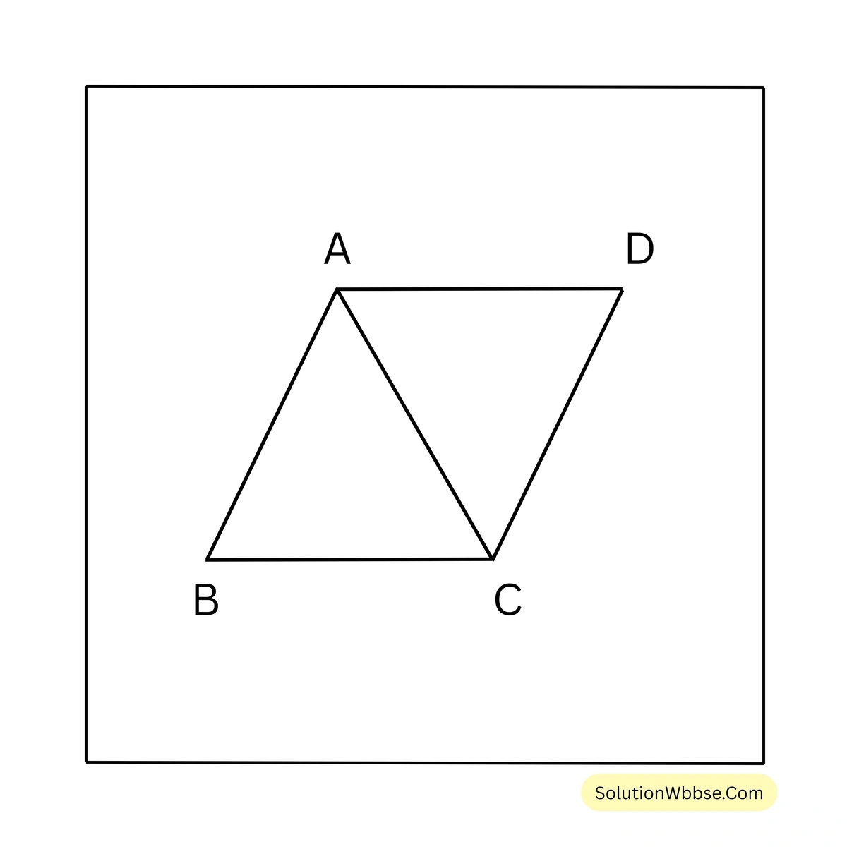 কোণ ও বাহুর মধ্যে সম্পর্কের যাচাই-অষ্টম শ্রেণী-গণিত