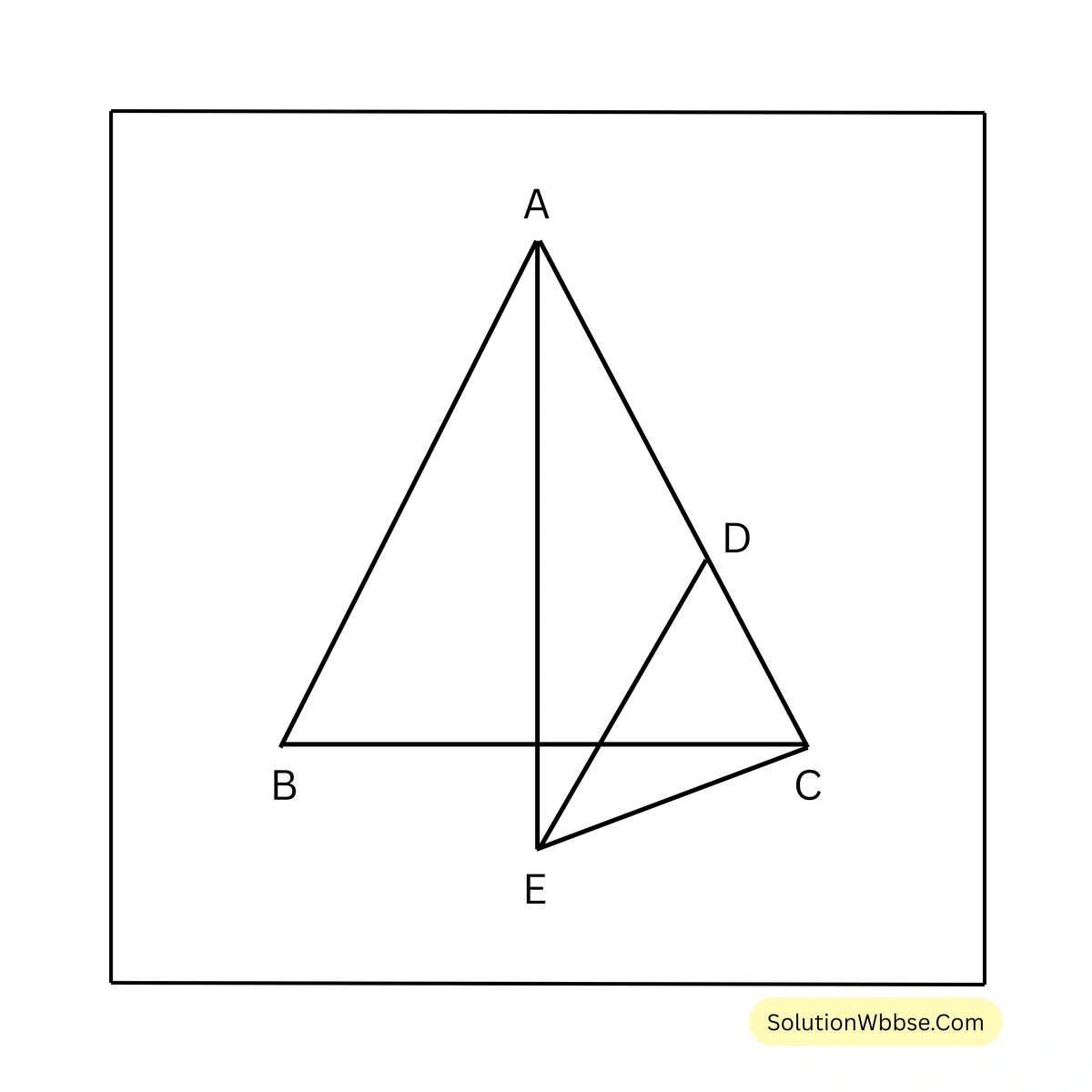 কোণ ও বাহুর মধ্যে সম্পর্কের যাচাই-অষ্টম শ্রেণী-গণিত