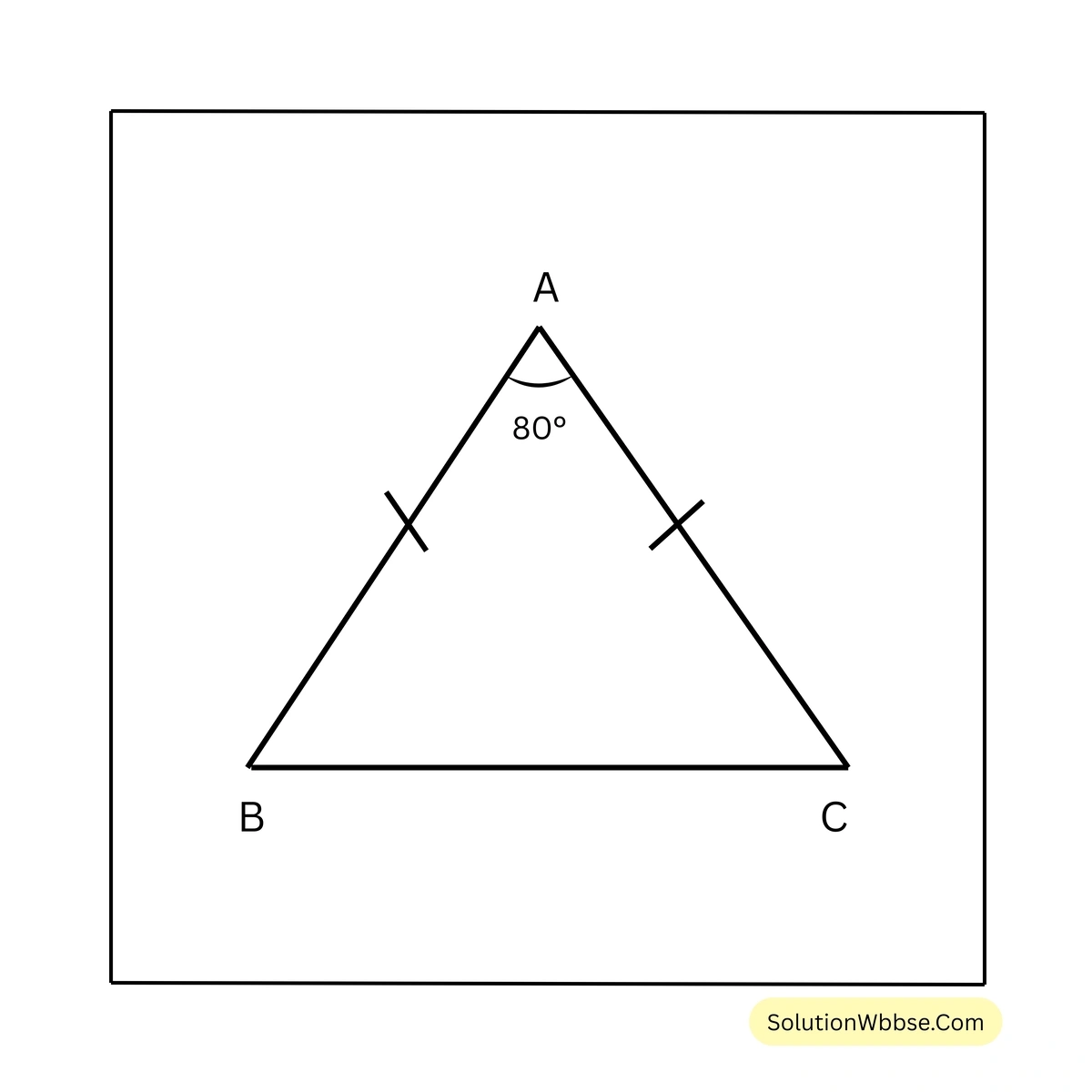 কোণ ও বাহুর মধ্যে সম্পর্কের যাচাই-অষ্টম শ্রেণী-গণিত