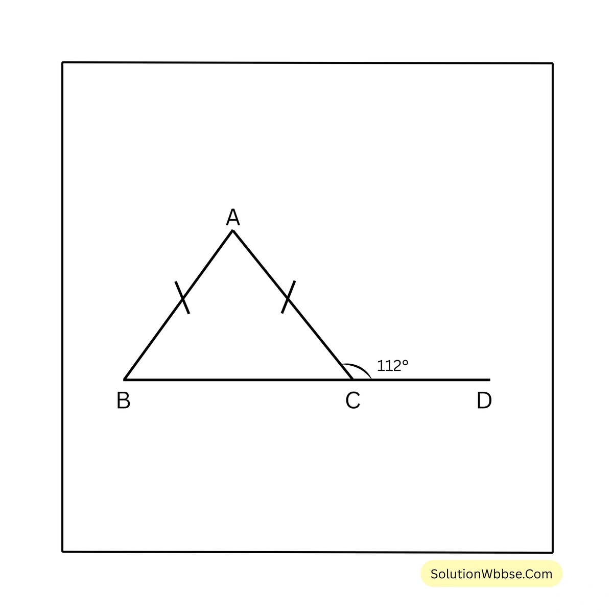 কোণ ও বাহুর মধ্যে সম্পর্কের যাচাই-অষ্টম শ্রেণী-গণিত