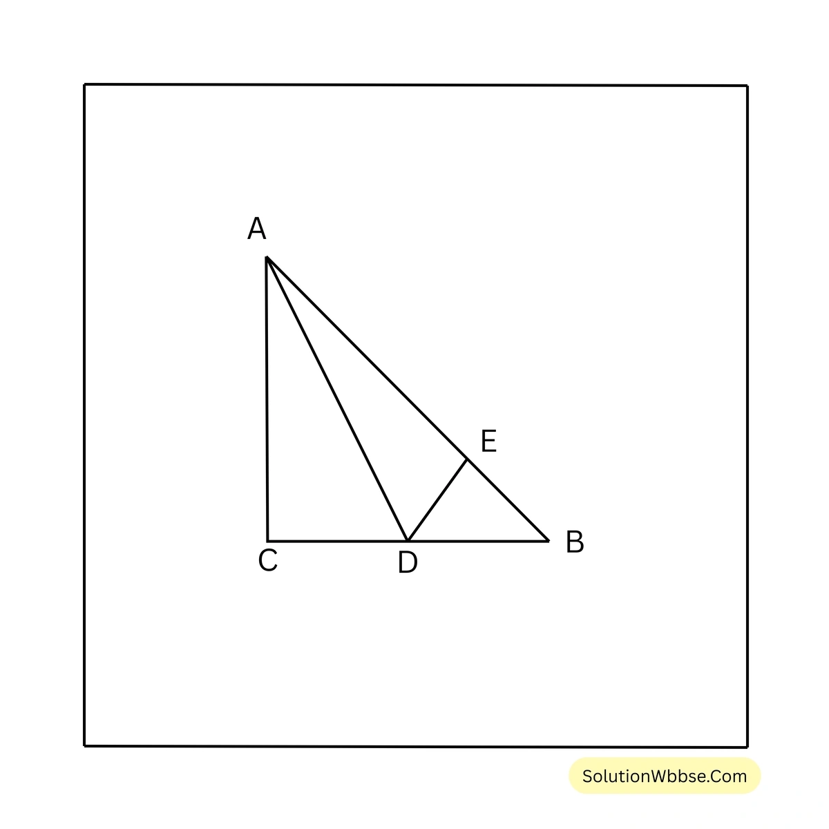 ত্রিভুজের দুটি বাহু ও তাদের বিপরীত কোণের সম্পর্ক-অষ্টম শ্রেণী-গণিত